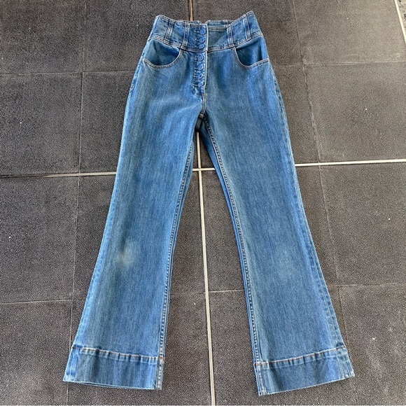 Ulla Johnson Mid Wash Ellis Jean. Size 0 - Picture 2 of 15
